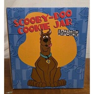 Scooby-Doo Cookie Jar 1997 With Box New Vintage